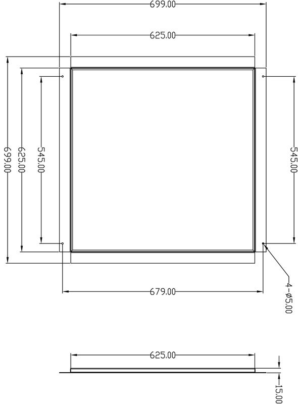 Рамка Deko-Light Frame for plaster 930232