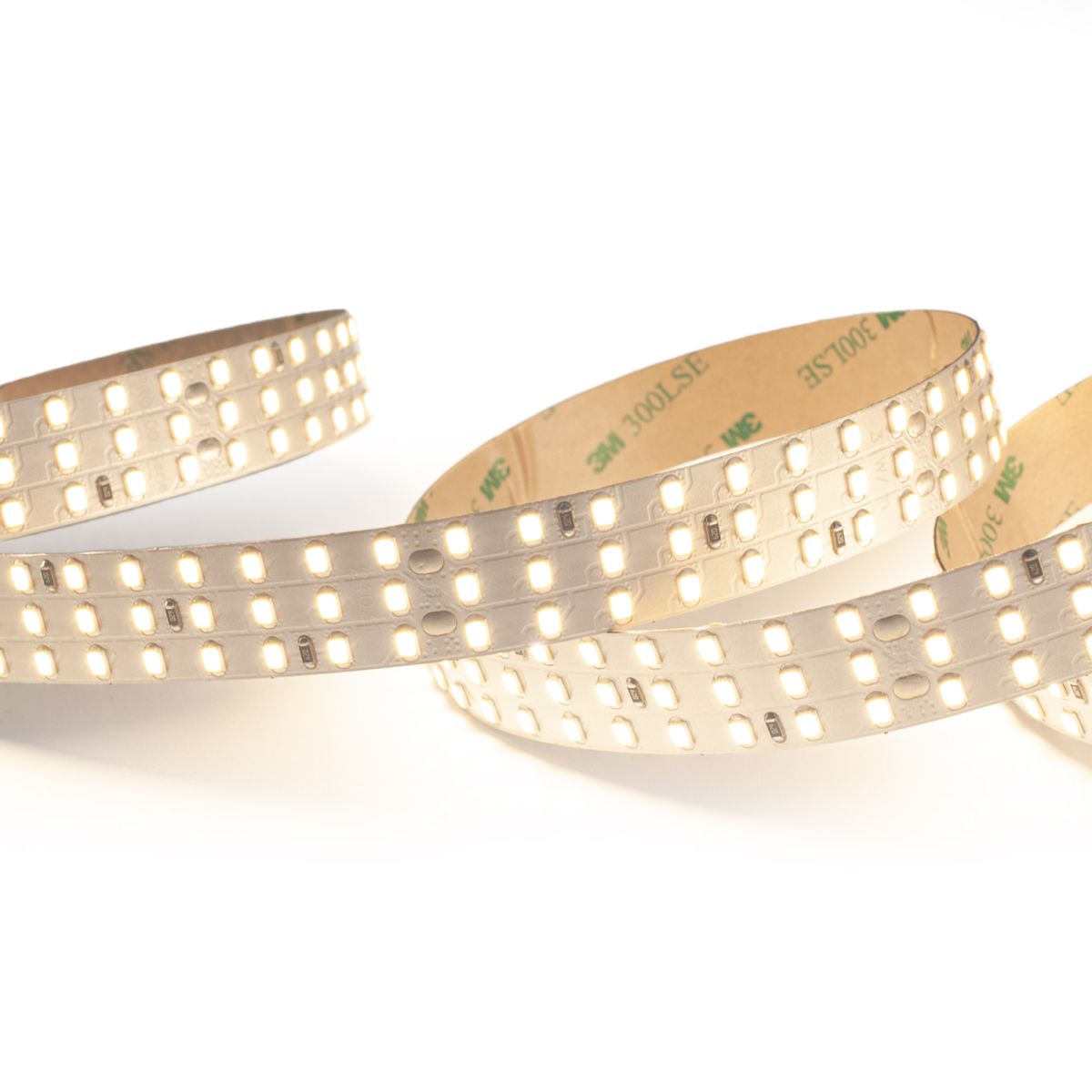 Светодиодная лента LEDS POWER трехрядная 2835 336/м (31Вт/м) 24В теплая, серия ПРО200 009087