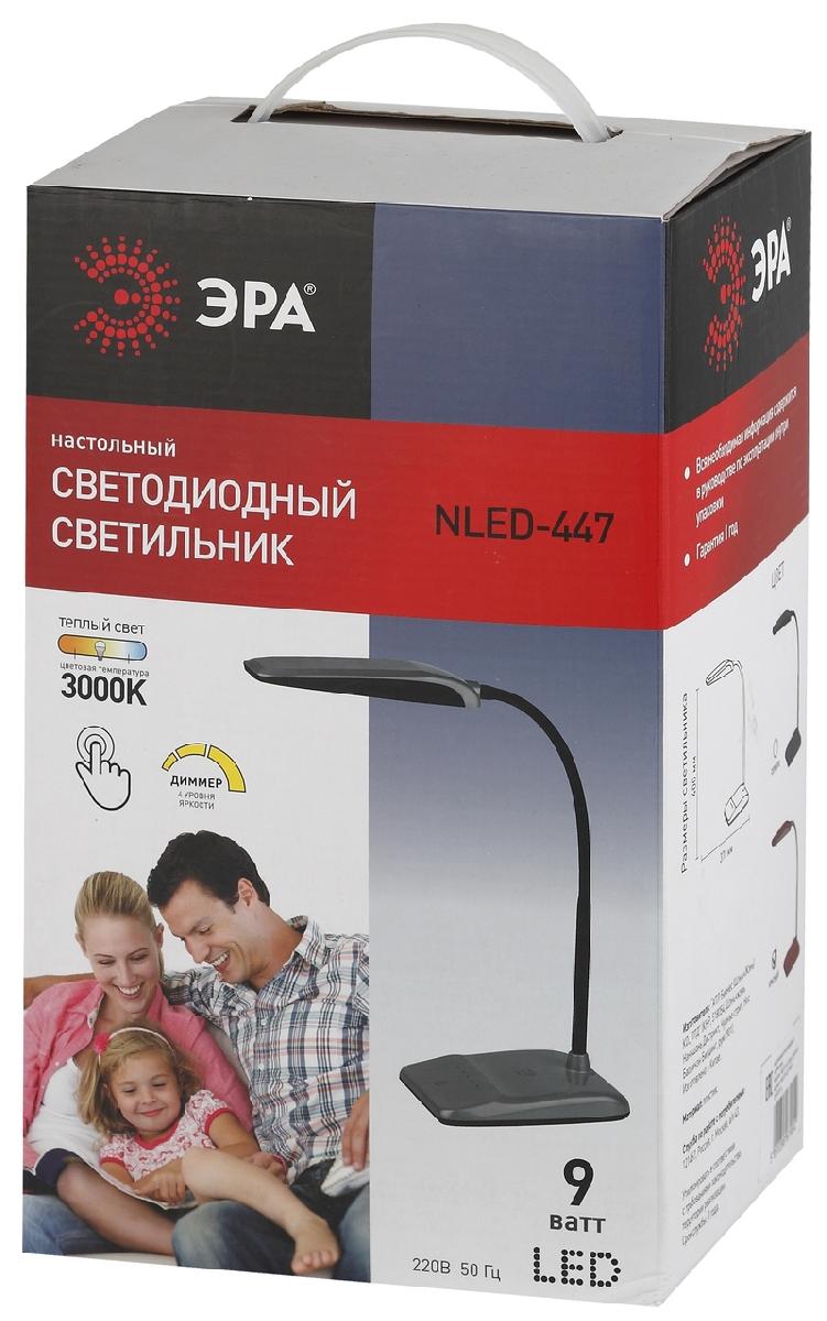 Настольная лампа Эра NLED-447-9W-R Б0017434