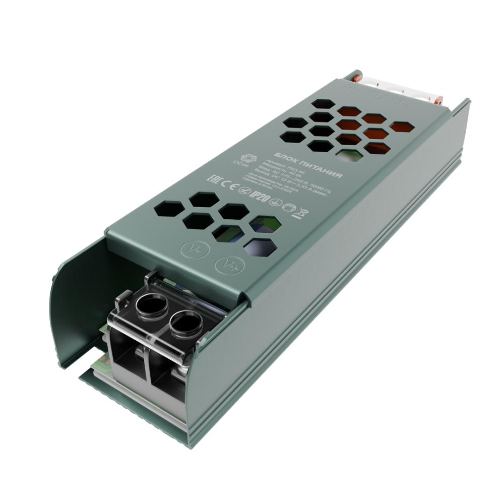 Блок питания Apeyron 12В 40Вт IP20 3,2А PS3-46