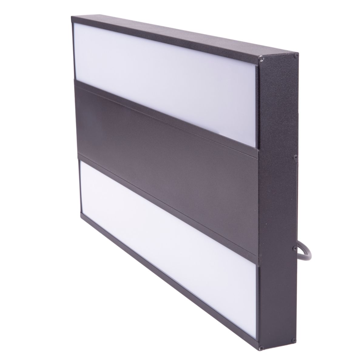 Светодиодная панель Uniel UL-00012591 ULO-K16B 2x16W/4000K/L50 5W/3000K IP44 BLACK