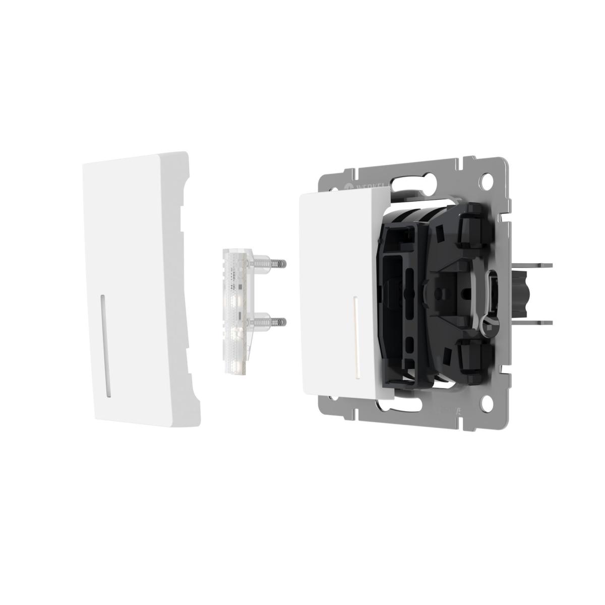 Блок LED подсветки для выключателя (10 шт.) Werkel W8020101 4690389213526 a069706
