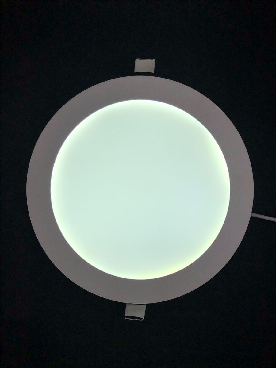 Встраиваемый светильник Elvan VLS-1618R-18W-WW-Wh