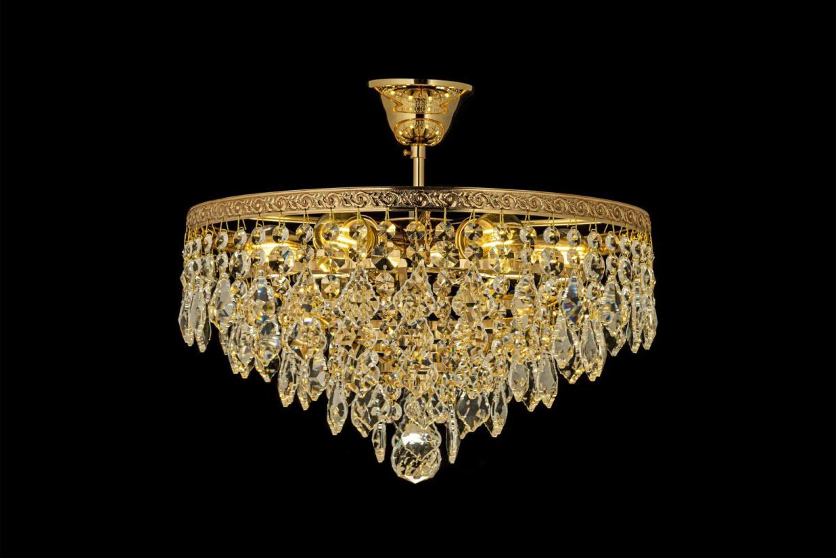 Люстра на штанге Arti Lampadari Castellana E 1.3.38.602 G