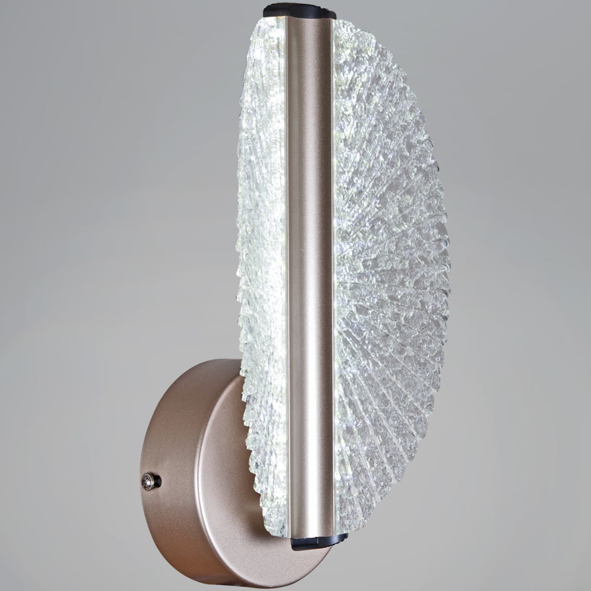 Настенный светильник Reluce 00490-0.2-01S champagne silver