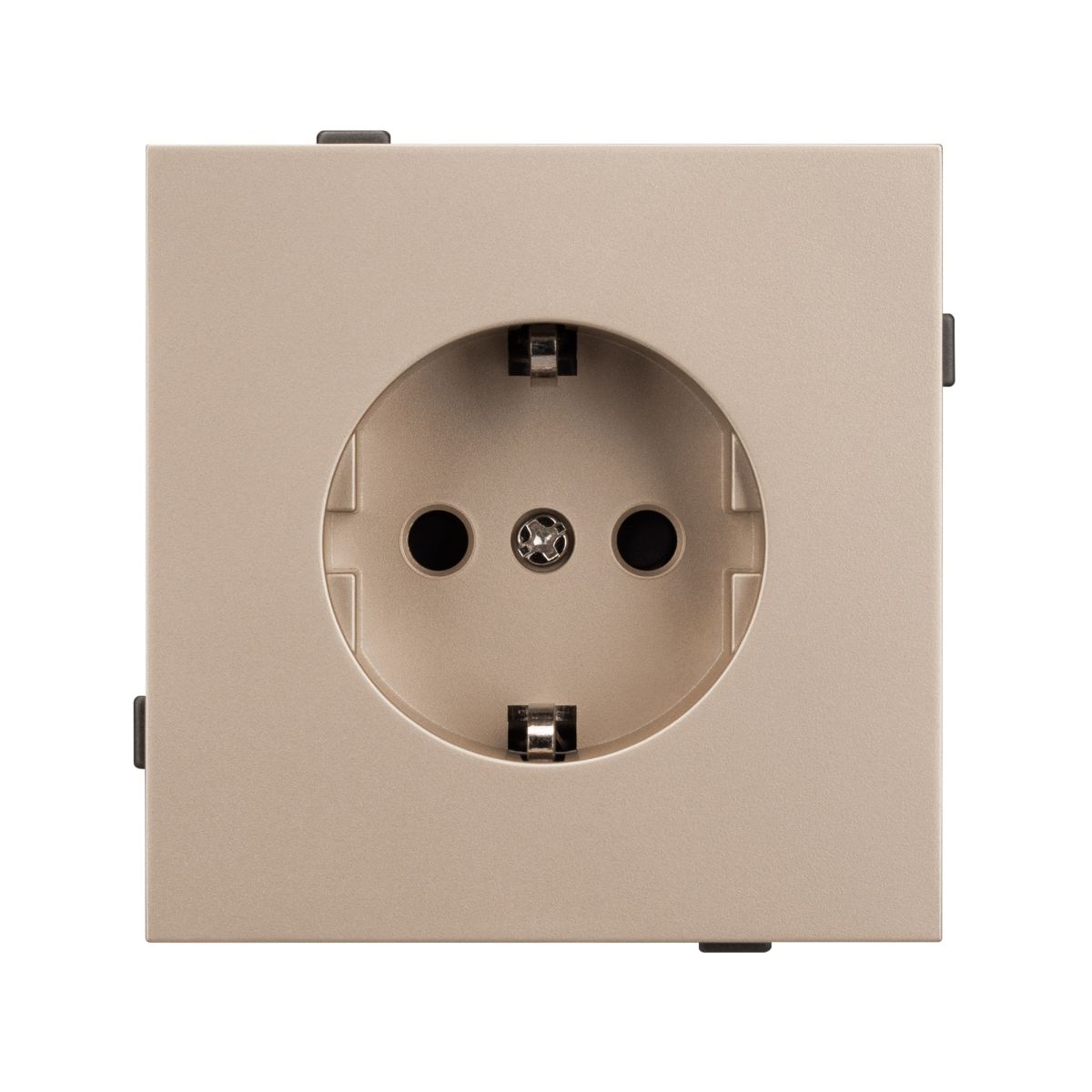 Механизм электрической розетки Arlight SCT-TENDO-MEU1-PL-GD (230V, 16A) 054081