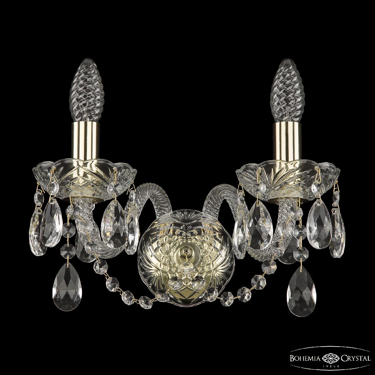 Бра Bohemia Ivele Crystal 101B/2/141 G