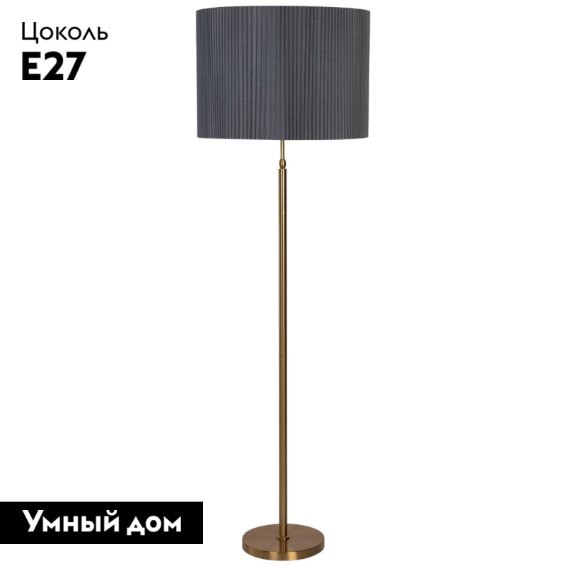 Торшер Eurosvet Notturno 01163/1 латунь a065670