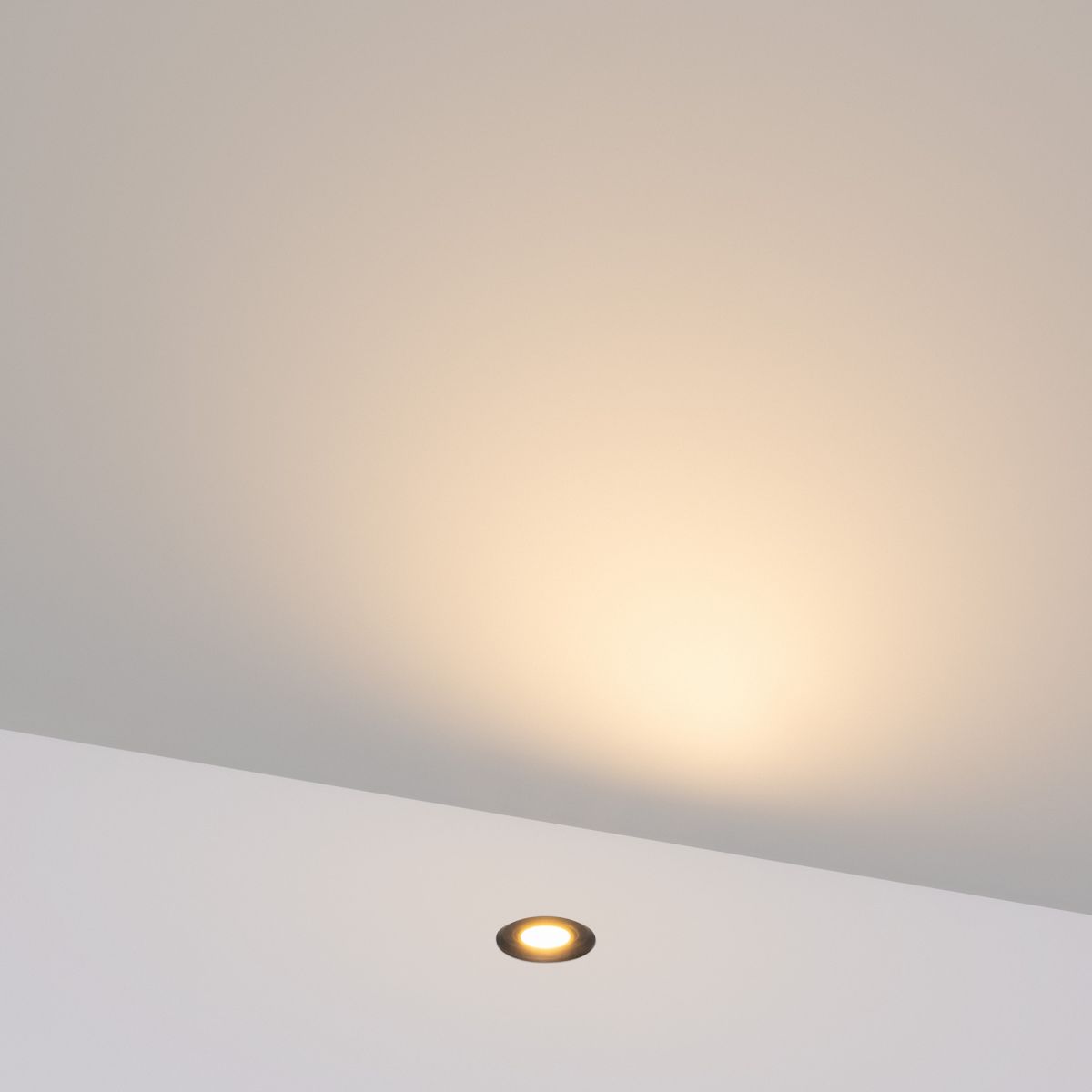 Ландшафтный светильник Arlight ART-PELURU-GROUND-R23-1W Warm3000 (GR, 100 deg, 24V) (IP67 Металл) 057831