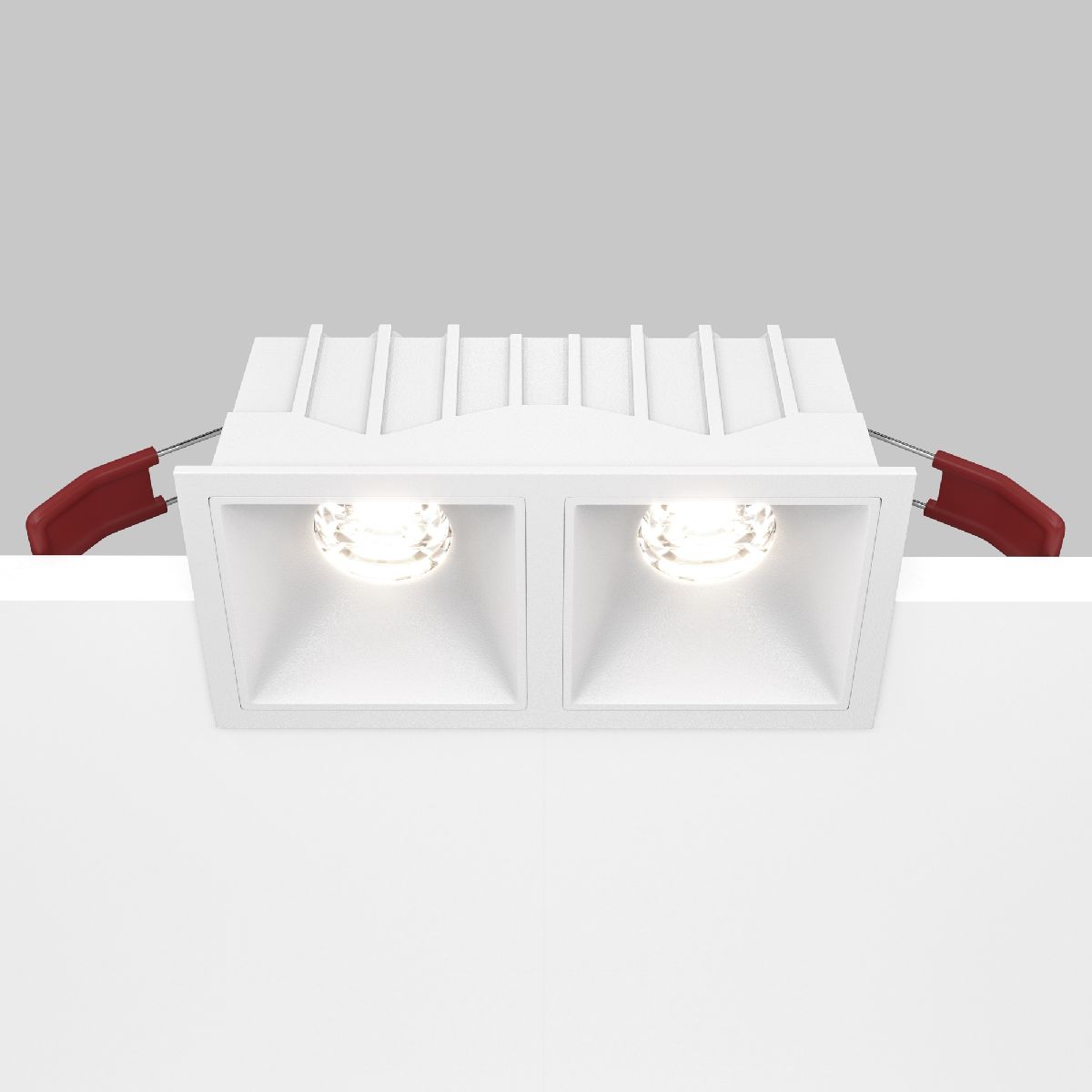 Встраиваемый светильник Maytoni Technical Alfa LED DL043-02-10W4K-SQ-W