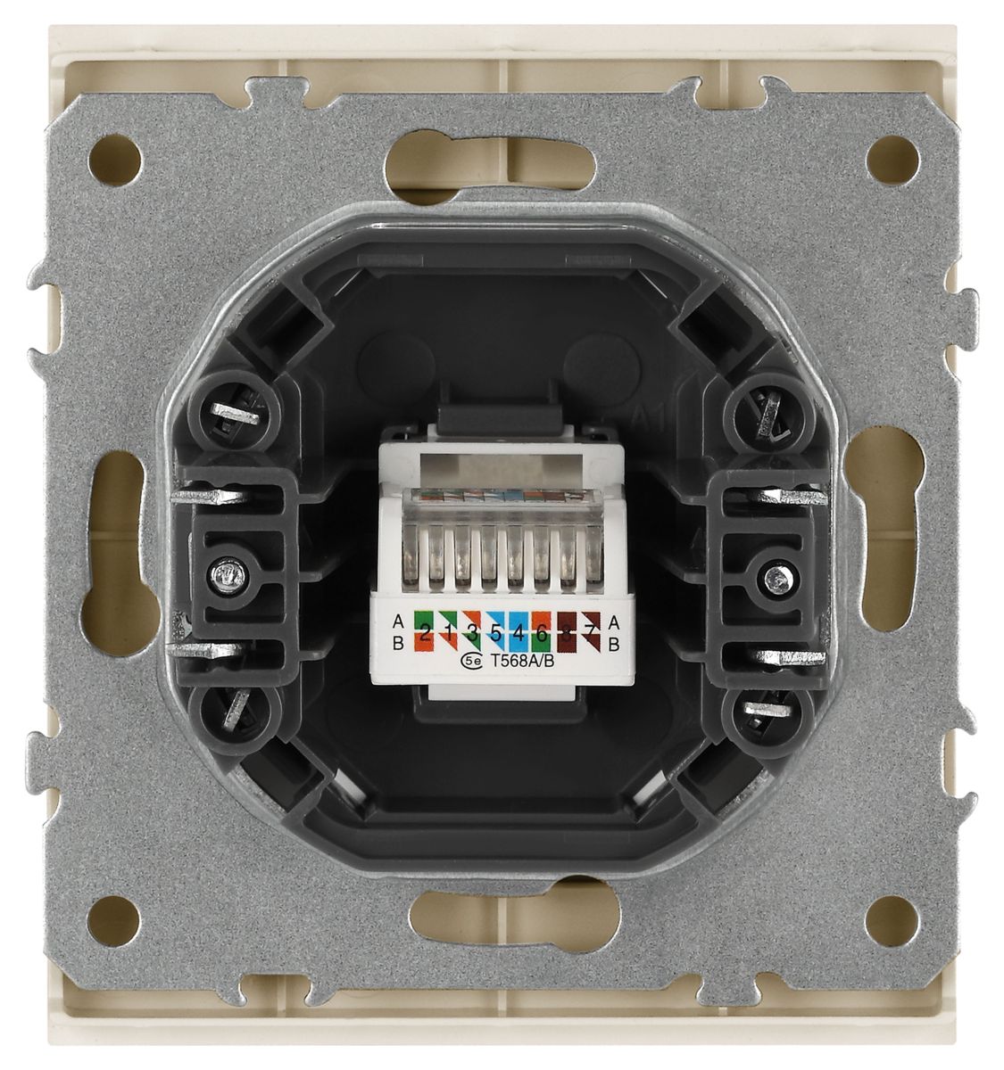 Розетка Эра Arktik 16-3107-04 информационная RJ45 шампань Б0070477