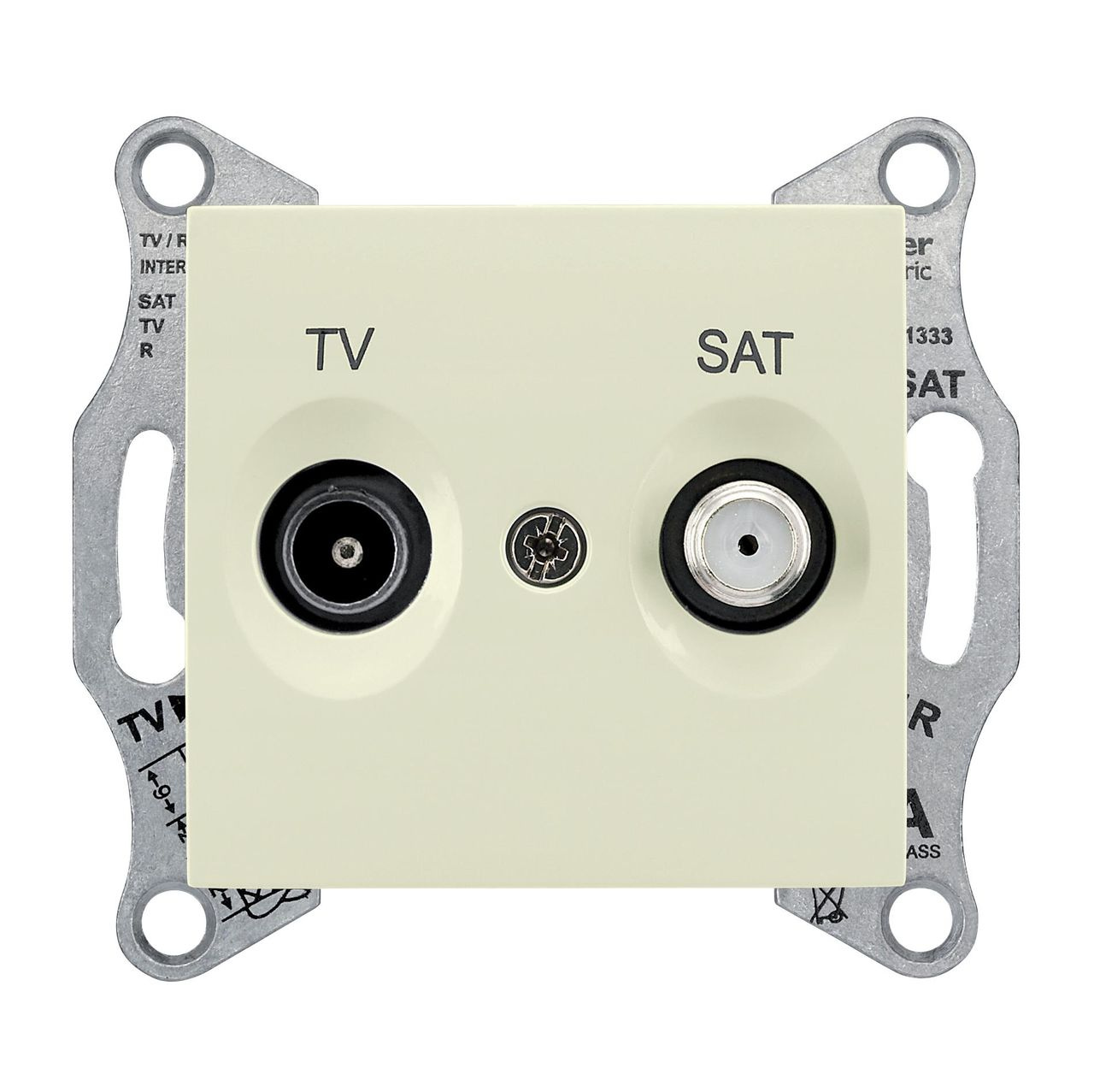 

Розетка TV/SAT проходная Schneider Electric Sedna 4dB SDN3401947