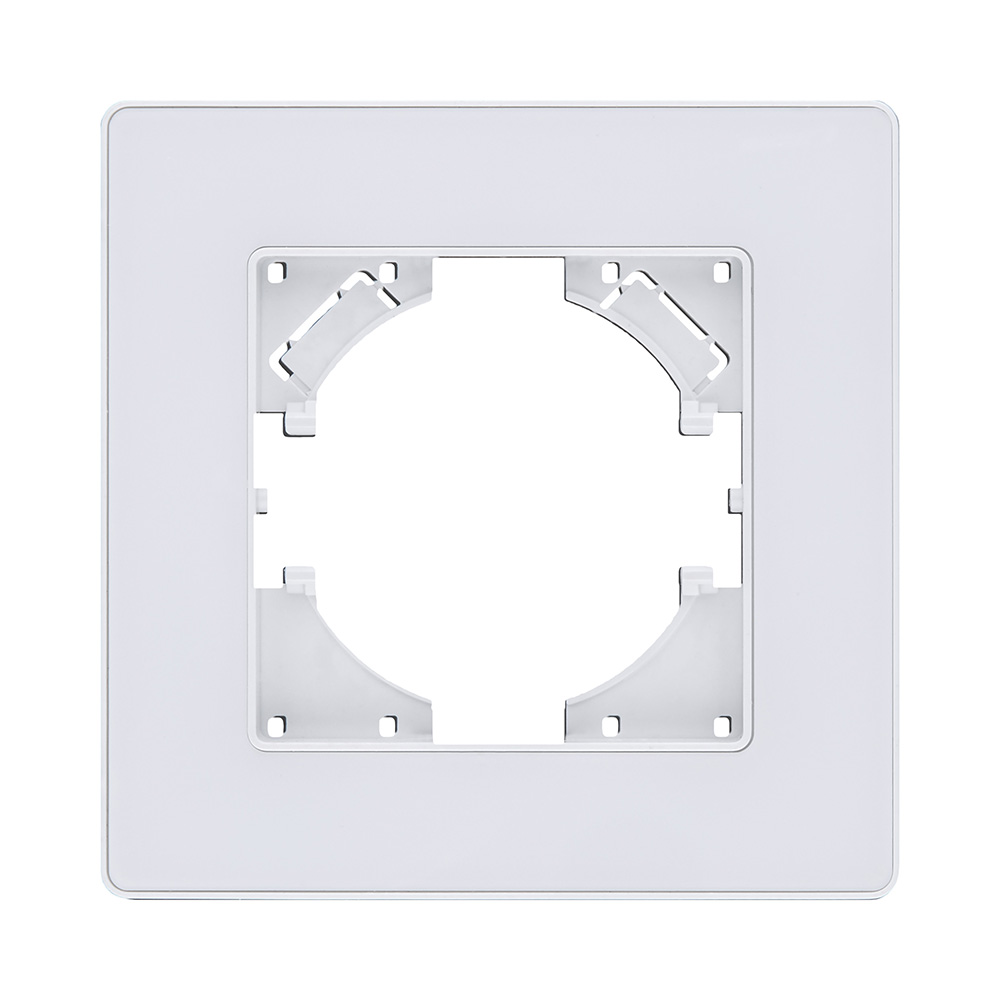 Рамка 1-постовая, белый Kollinger Eleganz Acryl EA1WH