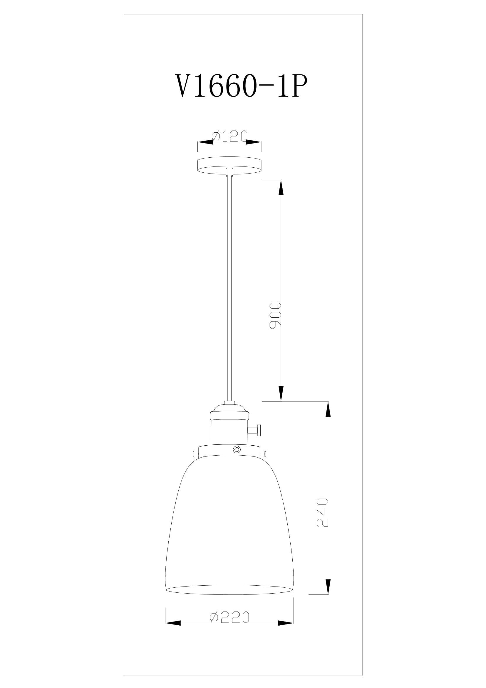 Подвесной светильник Moderli Suvo V1660-1P в Москве