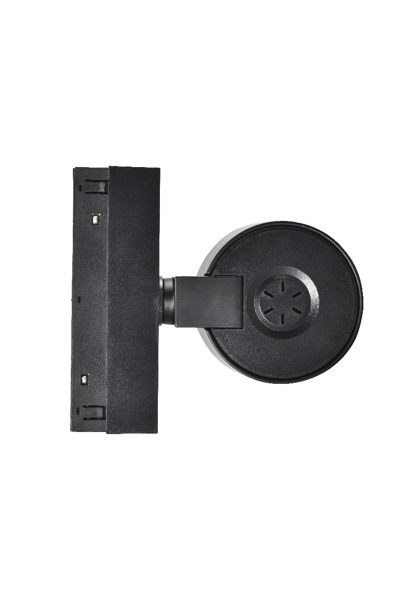 Трековый магнитный светильник iLedex Vision 4822-010-D82-12W-38DG-3000K BK (WALL WASHER)
