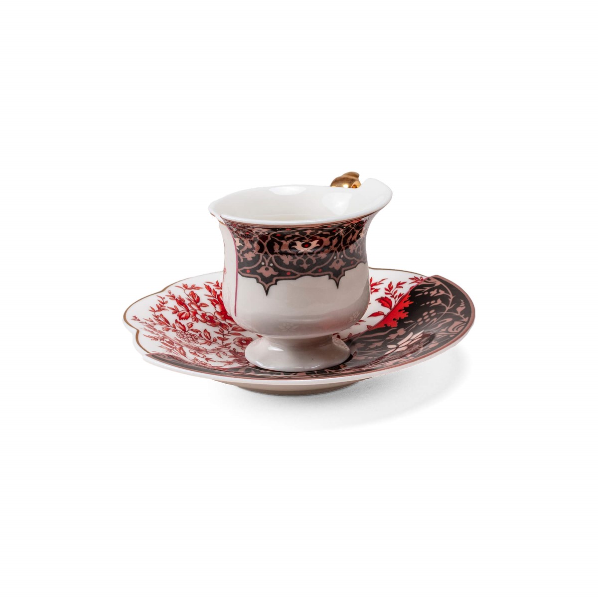 Блюдце с чашкой Sagala Seletti Hybrid 9162