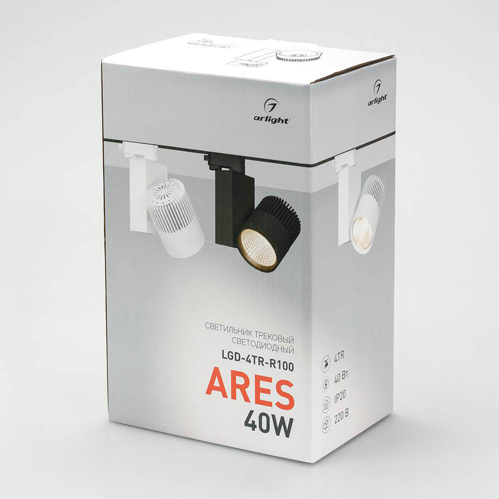 Трековый светильник Arlight LGD-ARES-4TR-R100-40W Warm3000 026375