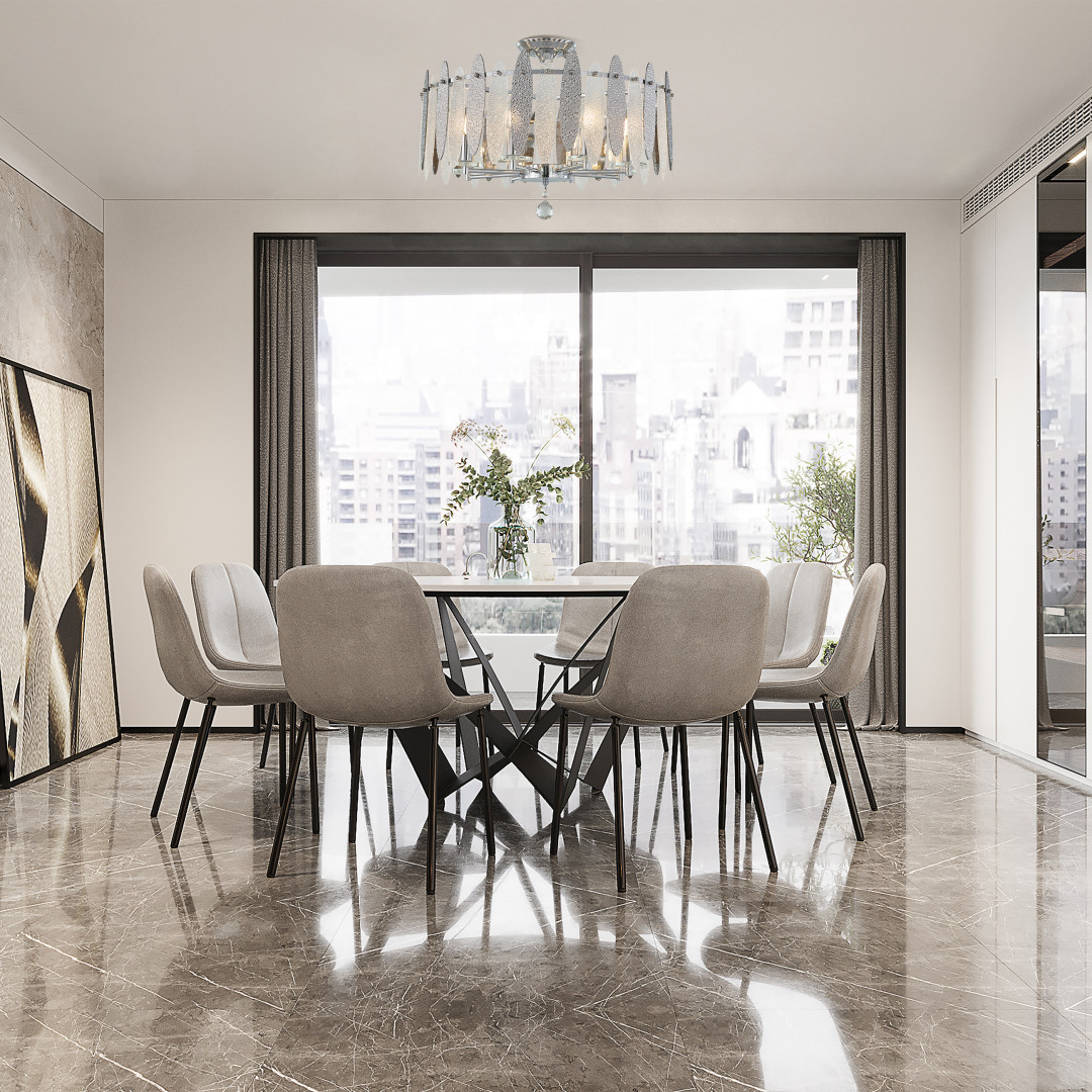 Потолочная люстра Arte Milano Sorrento 373309/8/80/570 CR