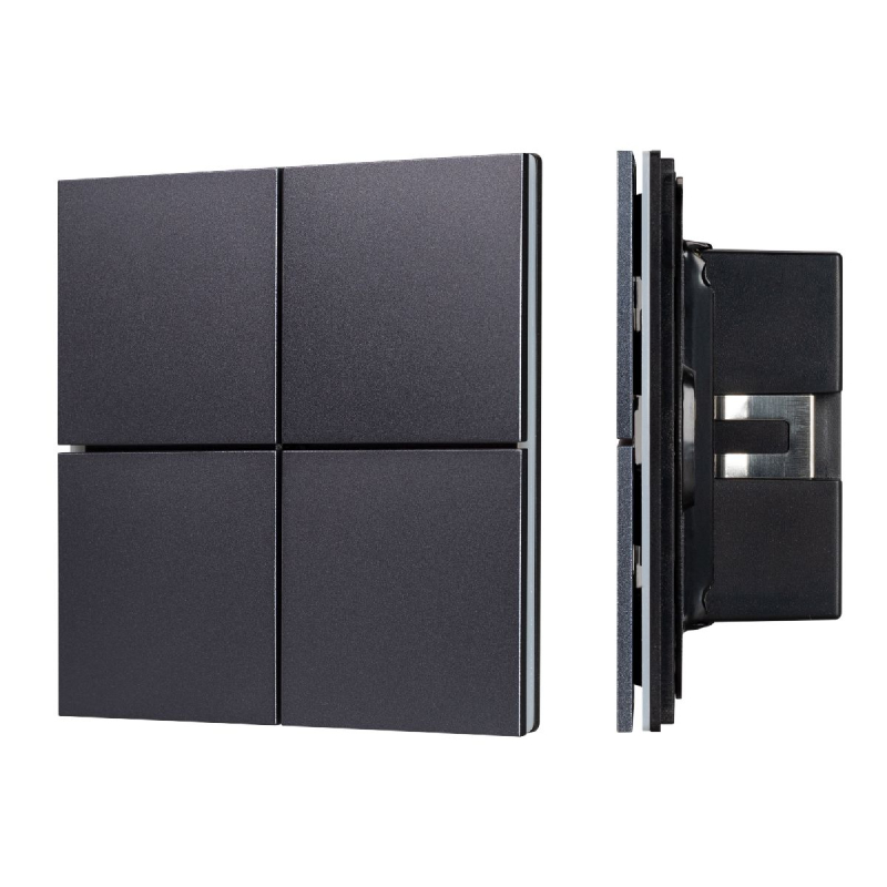 Кнопочная панель Arlight KNX-304-23-IN Black BUS, Frameless 039663