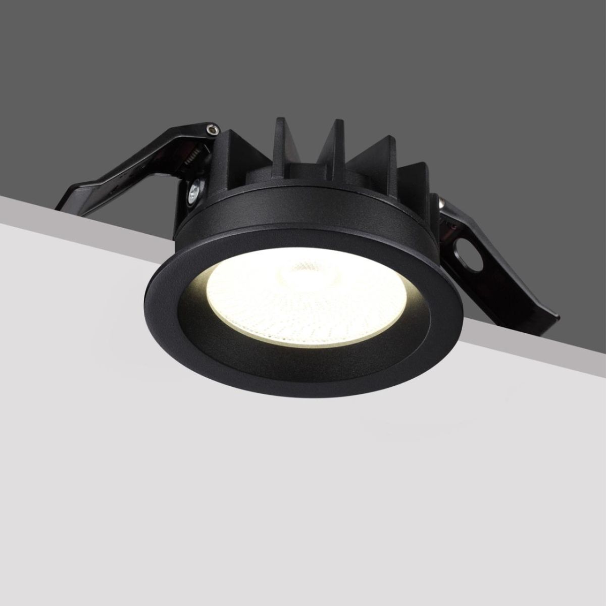 Встраиваемый светильник с переключателем цветовой температуры и угла рассеивания Novotech Wir Rayne 359841