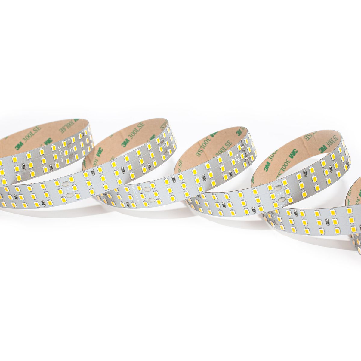 Светодиодная лента LEDS POWER трехрядная 2835 336/м (31Вт/м) 24В теплая, серия ПРО200 009087