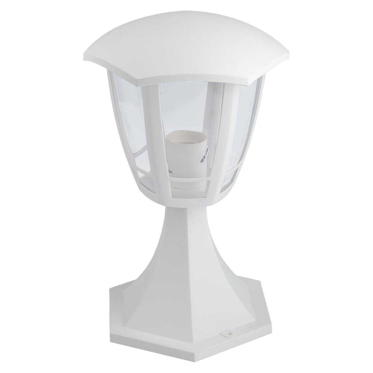 Садово-парковый светильник ЭРА НТУ 07-40-003 «Валенсия 1» белый Б0051200