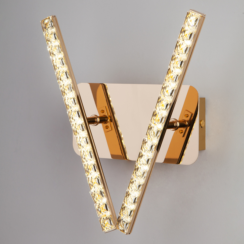 Настенный светодиодный светильник Eurosvet Soprano 90041/2 золото