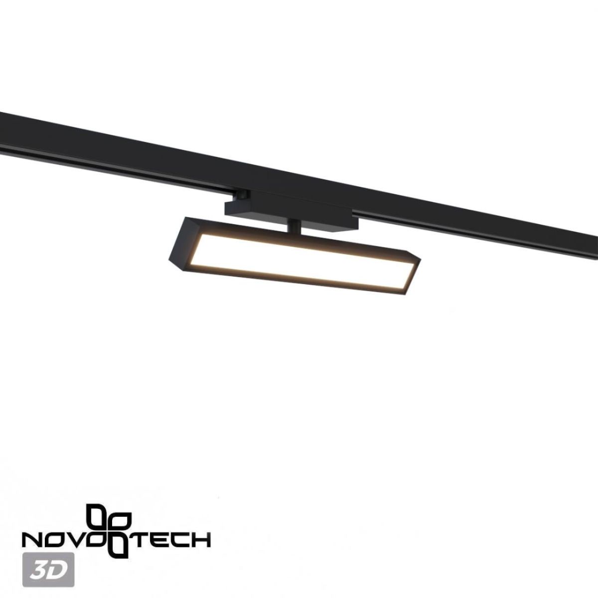 Трековый однофазный светильник с переключателем цв. температуры Novotech Port Stratus 359772