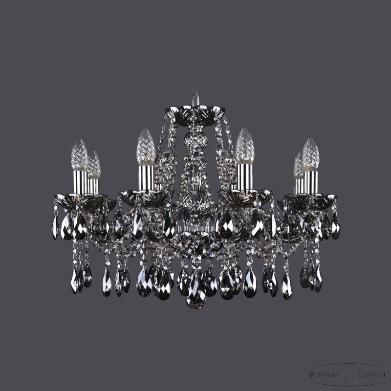 Подвесная люстра Bohemia Ivele Crystal 1413/8/200 Ni M781