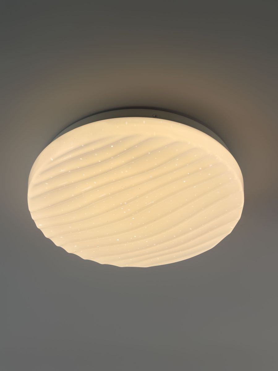 Потолочный светильник круглый круглый ЭРА SPB-6 Slim Sahara 18W-4K Б0071123