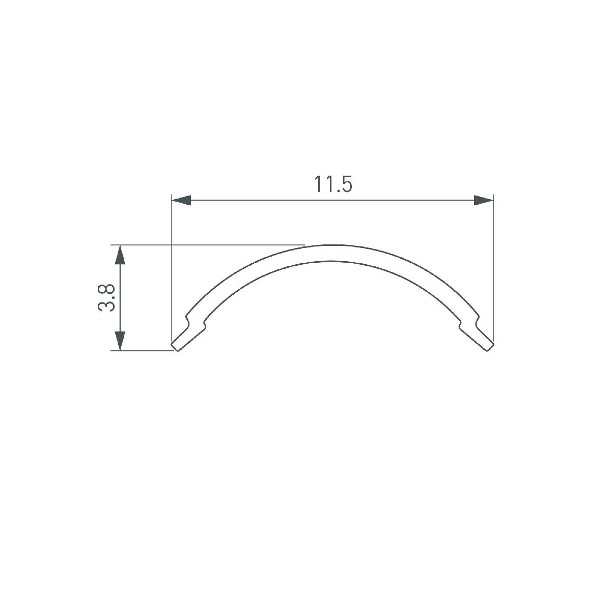 Экран Arlight SL-KANT-H10 ROUND OPAL 049167