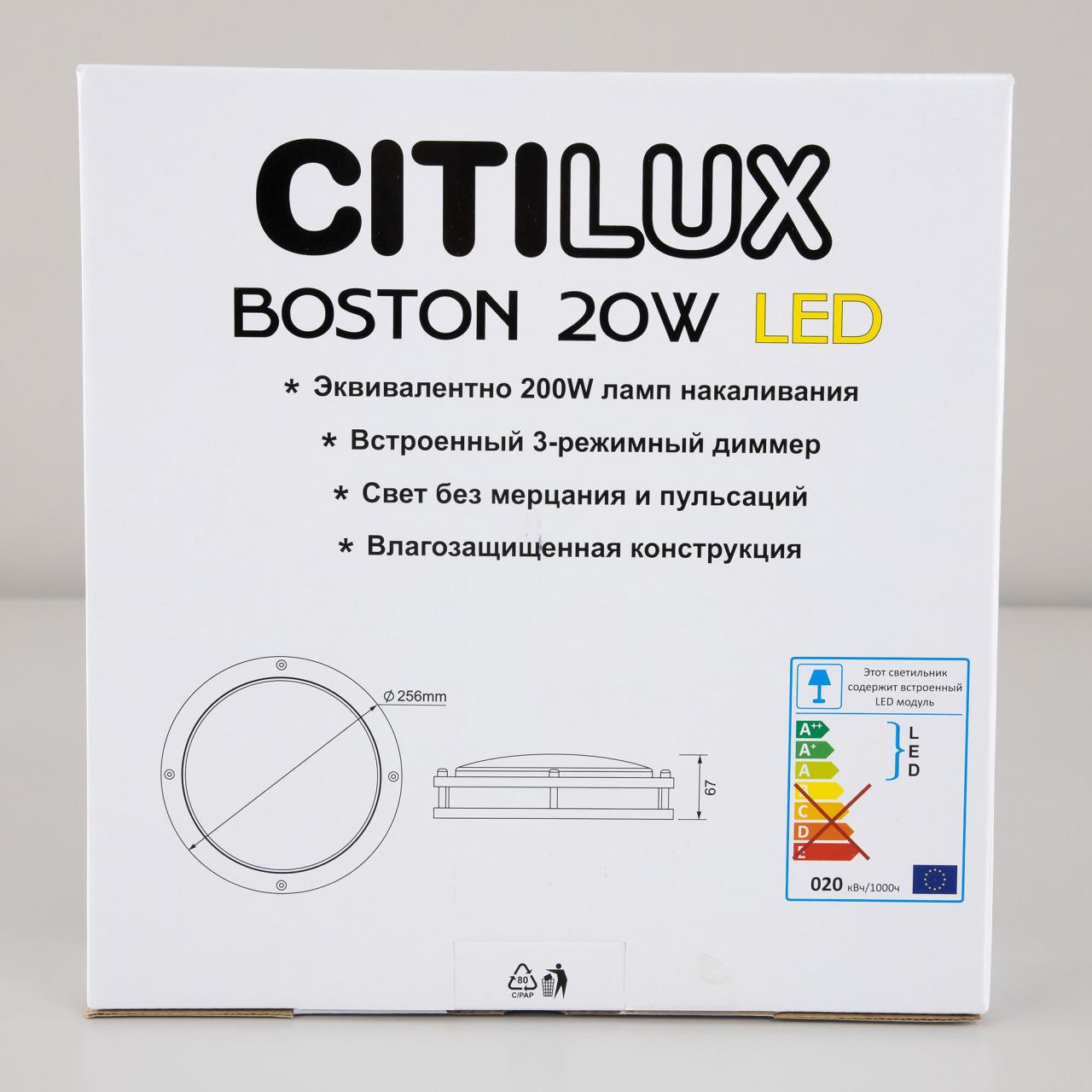 Настенно-потолочный светильник Citilux Бостон CL709201N в Москве
