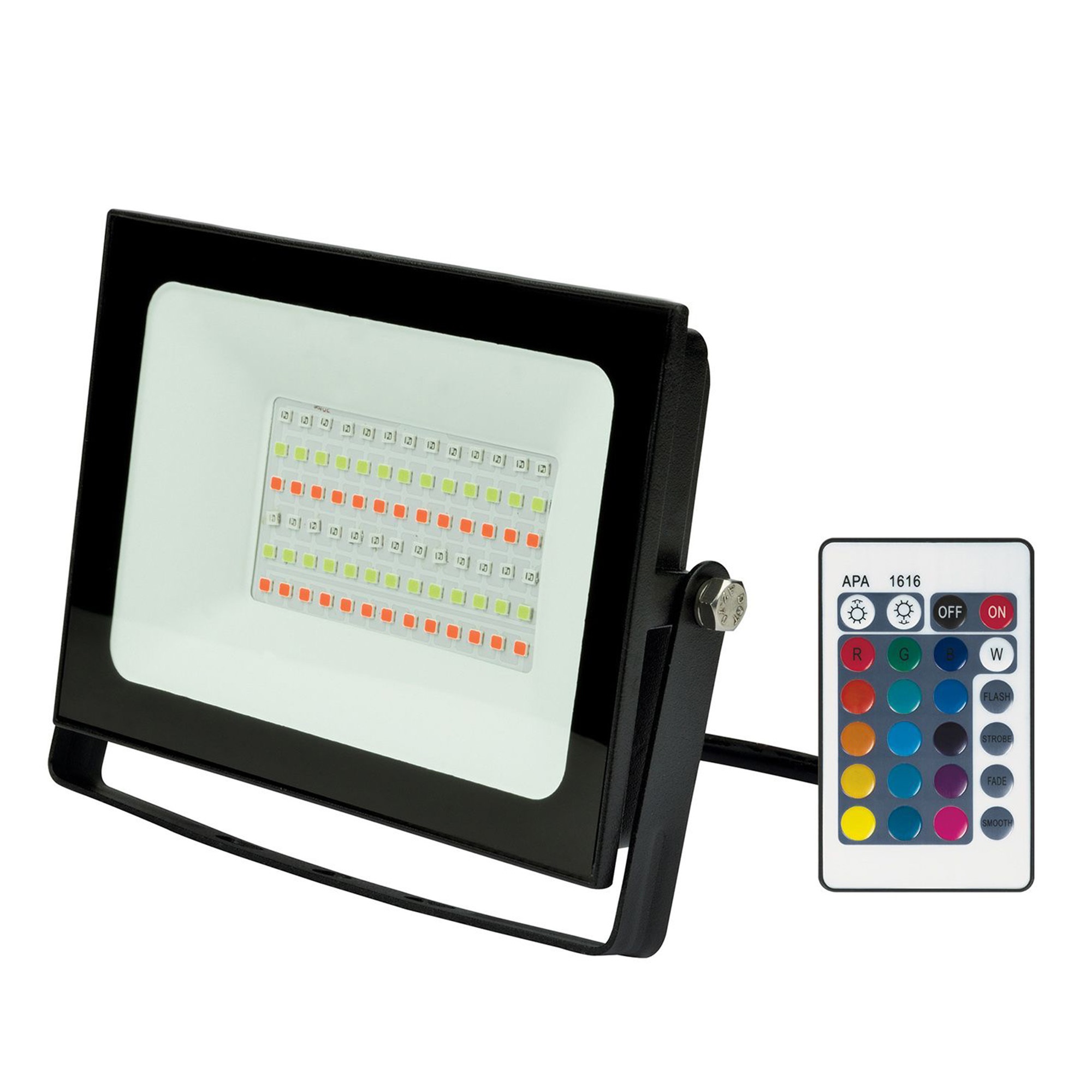 Прожектор светодиодный (UL-00007122) Uniel 30W ULF-F60-30W/RGB IP65 200-240В Black