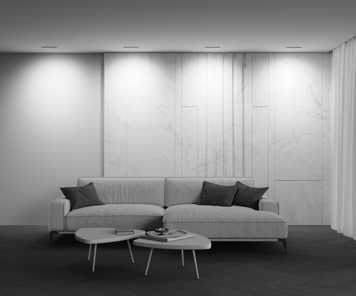 Встраиваемый светильник Maytoni Parete DL100-12W2.7-3-4K-B