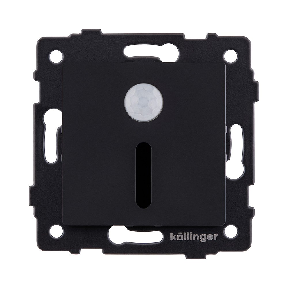 Подсветка лестницы с датчиком движения, точечный свет, черный матовый Kollinger REA-045BM для Aspekt, Eleganz, Reflex