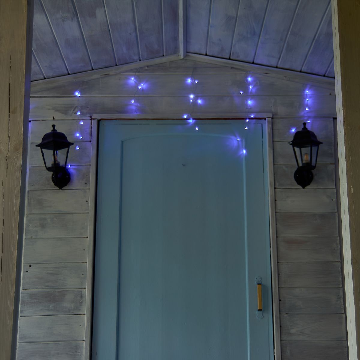 Гирлянда Бахрома Uniel ULD-B10006-248/TTK BLUE-WHITE IP44 UL-00012071