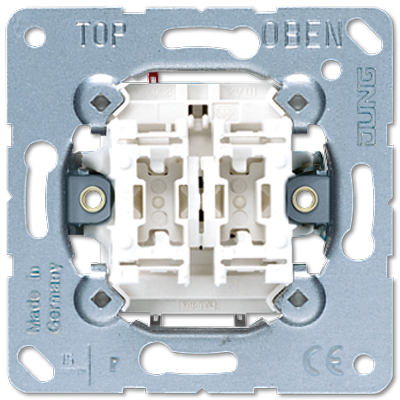 Выключатель сдвоенный Jung 505EU