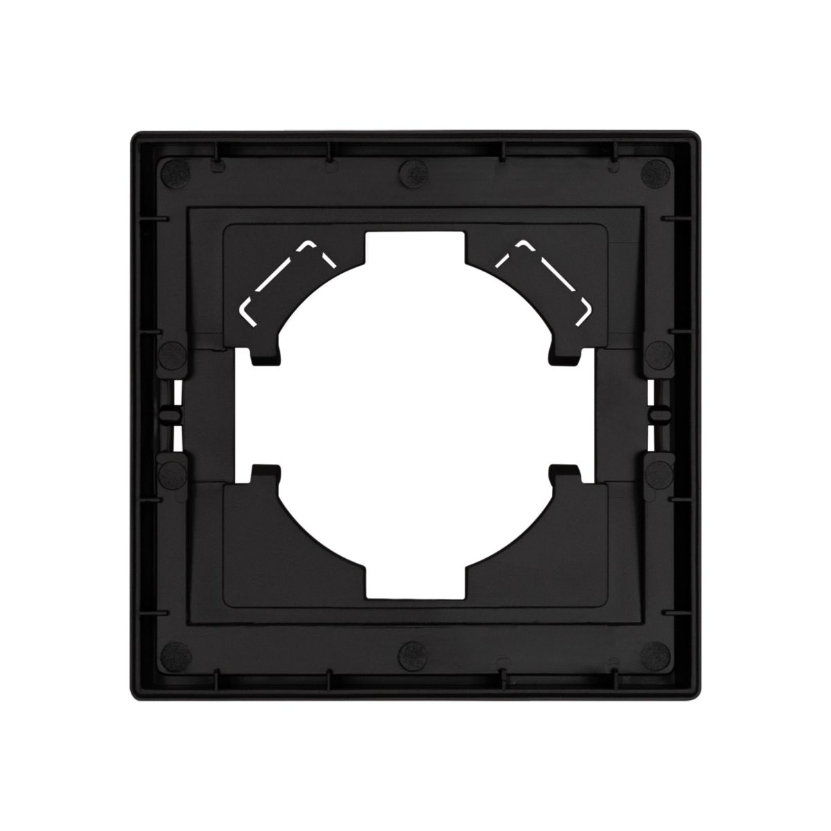 Рамка пластиковая на 1 пост Arlight FRM-TENDO-PL-1-BK 053836