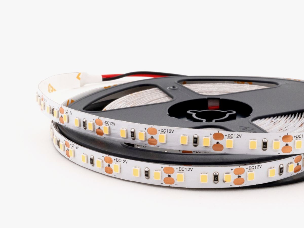 Светодиодная лента LEDS POWER 2835 120/м (9,6Вт/м) 12В теплая, серия LIGHT 002378