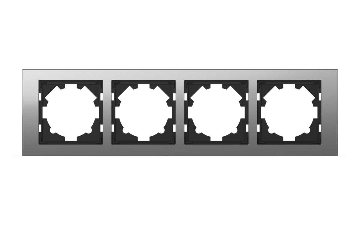 Рамка четырехместная ELBI Zena Platin 500-073600-228
