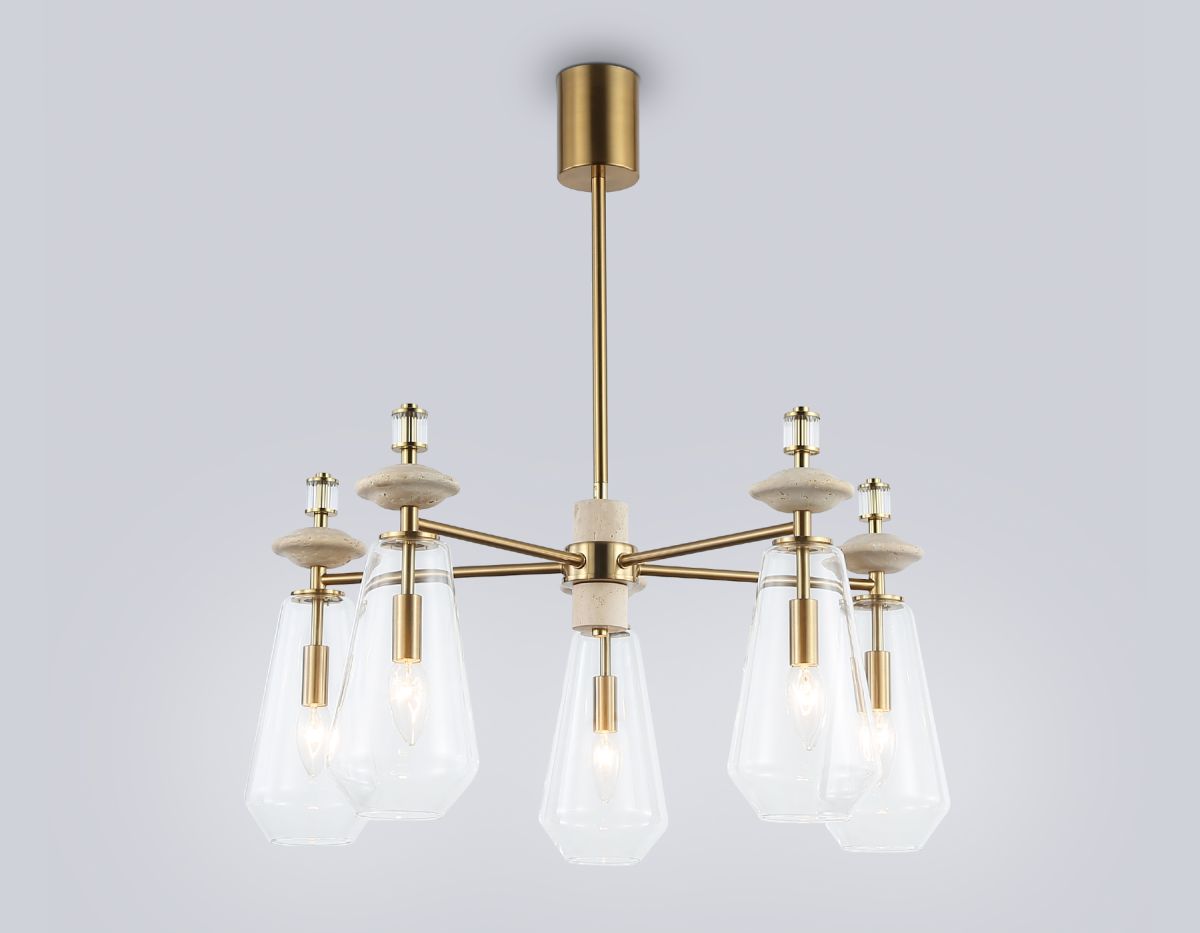 Люстра на штанге Ambrella Light High Light Ceramo Modern LH53305
