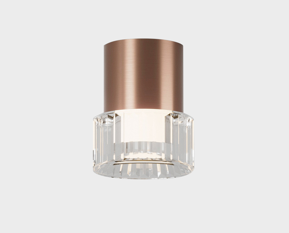 Накладной светильник Italline IT014-0202 rose gold