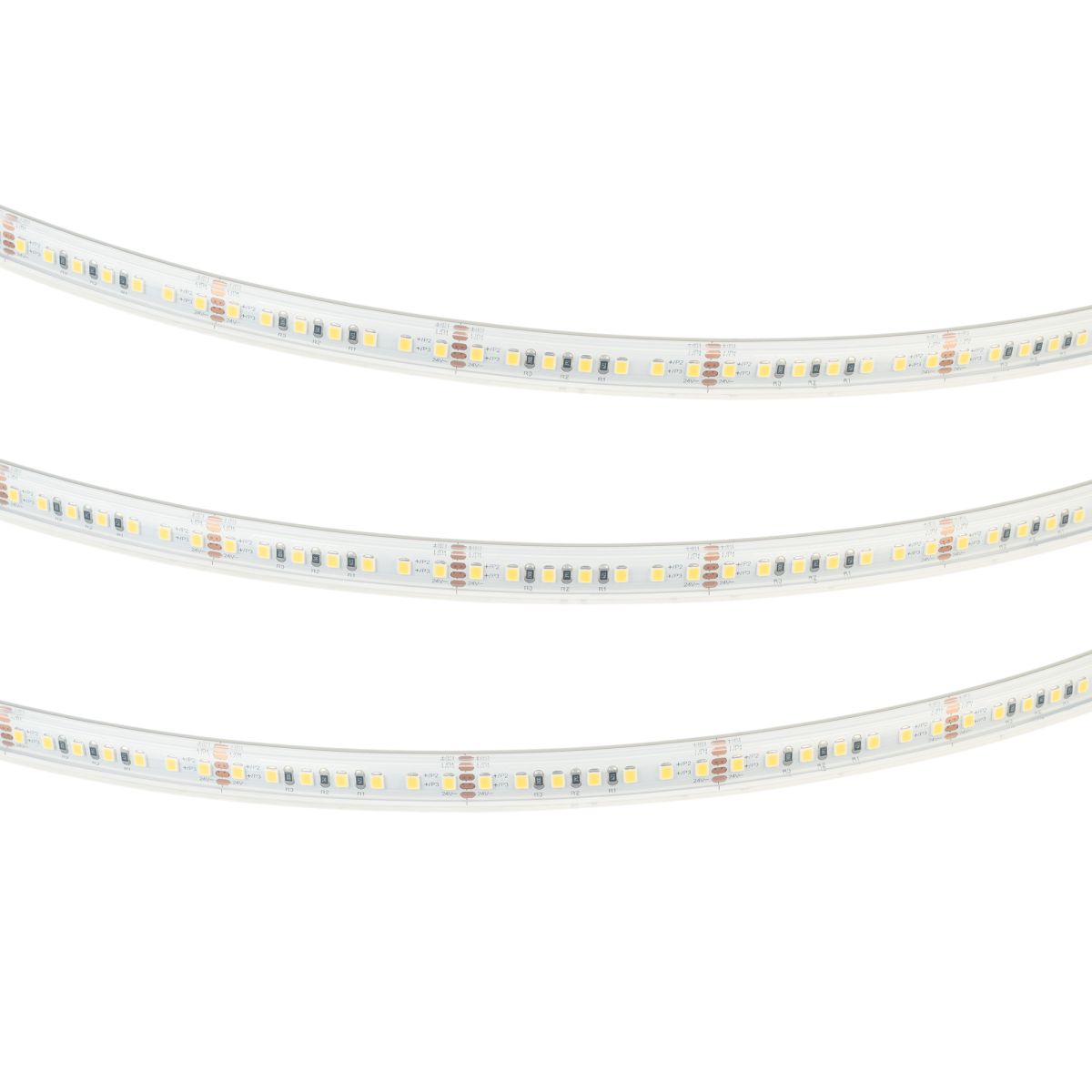 Светодиодная лента герметичная Arlight RTW-PS-A140-12mm 24V Warm2700 (4-18 W/m, IP67, 5m) (CRI>90) 063855