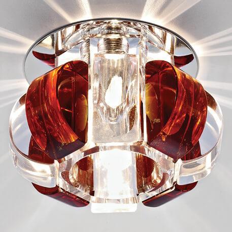 Встраиваемый светильник Ambrella Light Glass D1057 CL/TI/CH