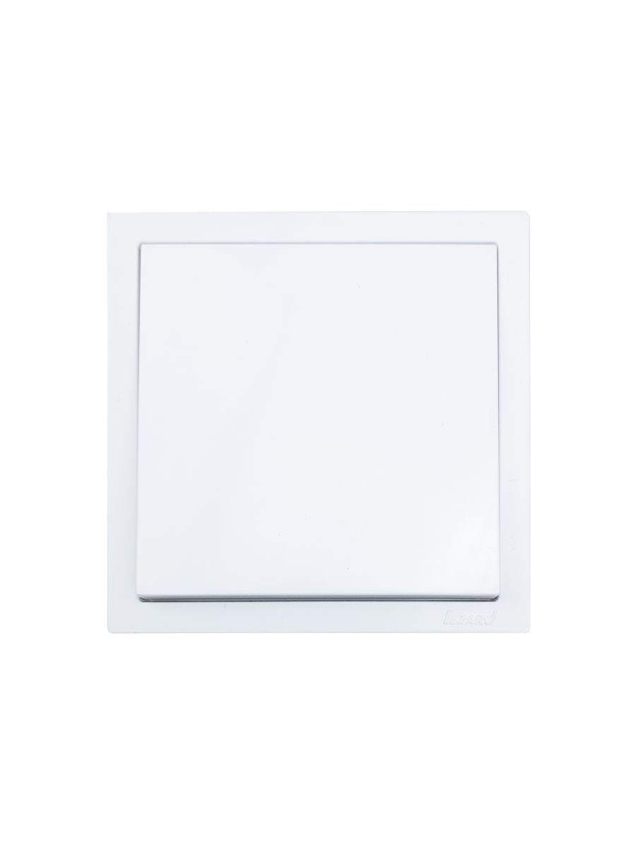Выключатель белый безвинтовой зажим/клемма Lezard Zima 704-0288-100QC