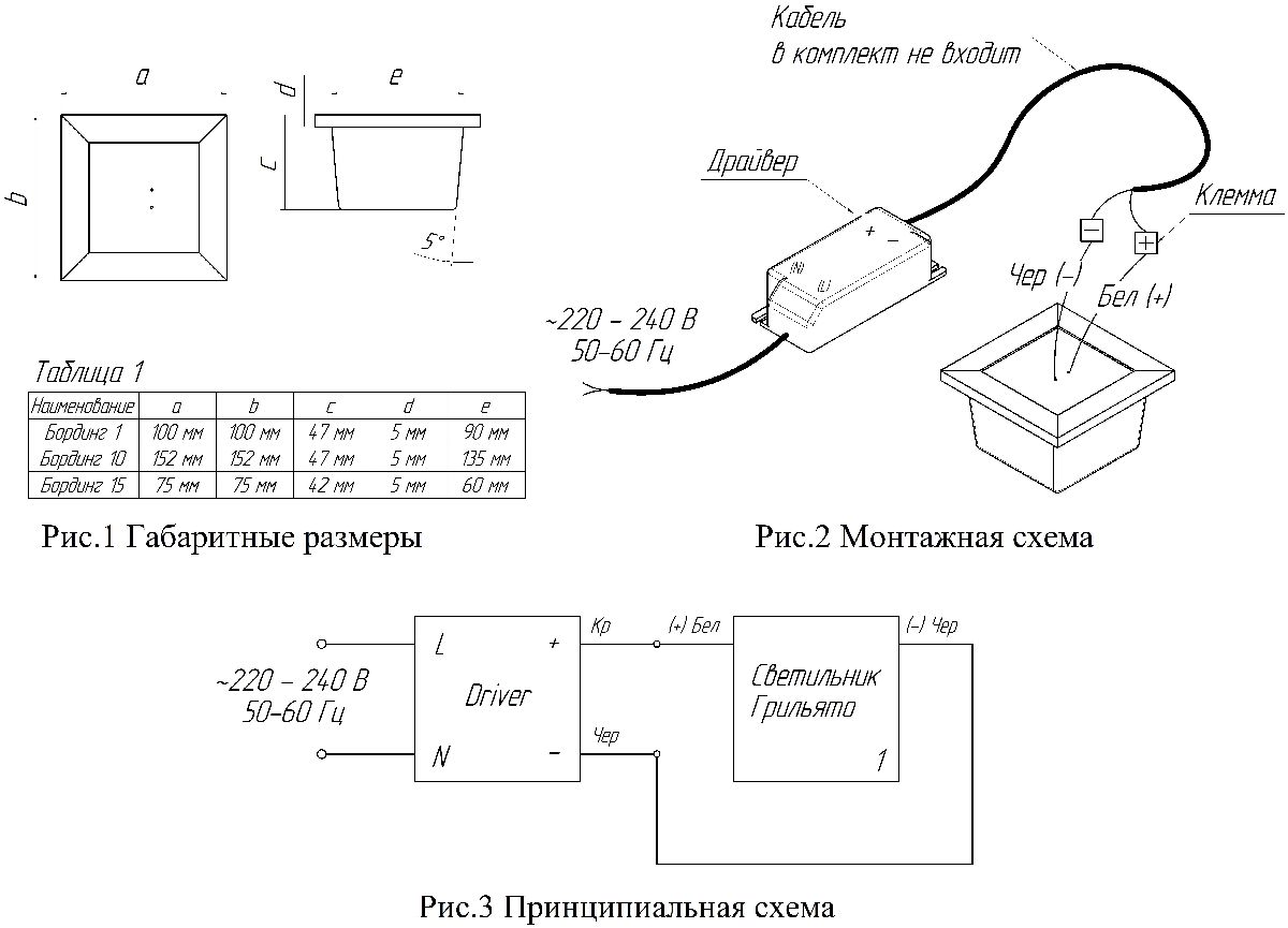 Встраиваемый светильник Светон Бординг 16 ПРО-5-Д-120-0/ПЛ/О-3К80-В40FRLS_БАП1 CB-C0915056