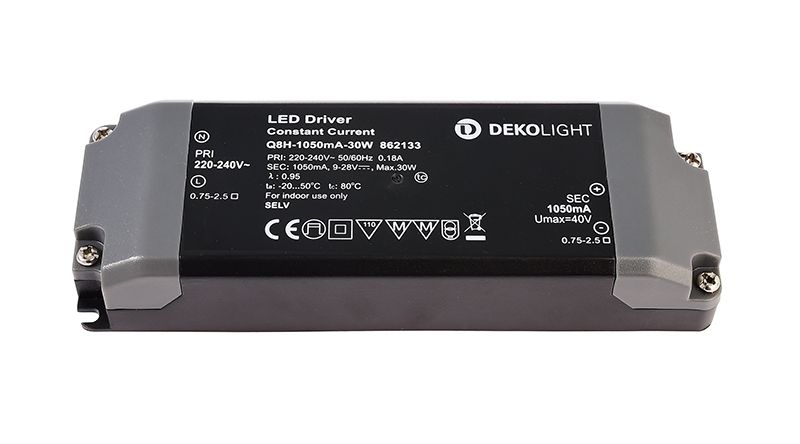 Блок питания Deko-Light Power supply 30Вт 220-240В IP20 862133