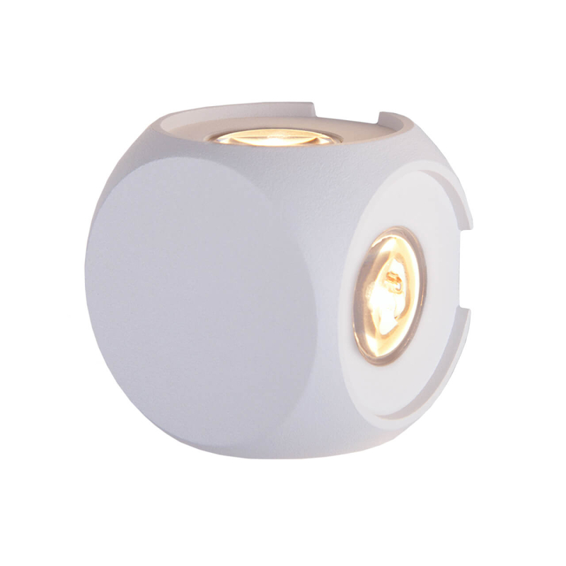 Настенный светильник Elektrostandard 1504 TECHNO LED CUBE белый 4690389147722