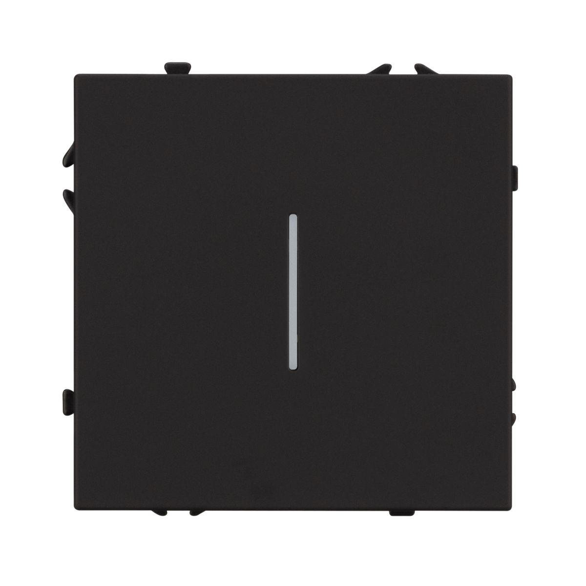 Механизм выключателя одноклавишный непроходной Arlight LED SWT-NOBE-MK01-SFPL-L-BK (230V, 10A) 054258