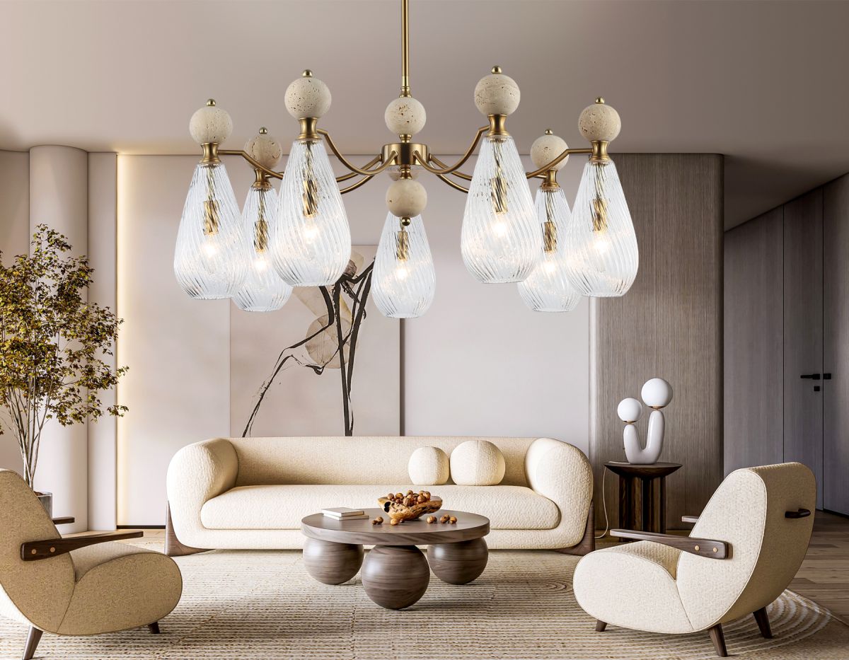 Люстра на штанге Ambrella Light High Light Ceramo Modern LH53287
